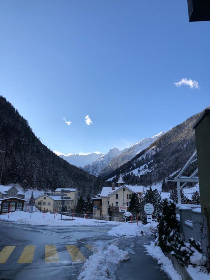 Alpine Haus Apartment Goschenen Bagian luar foto