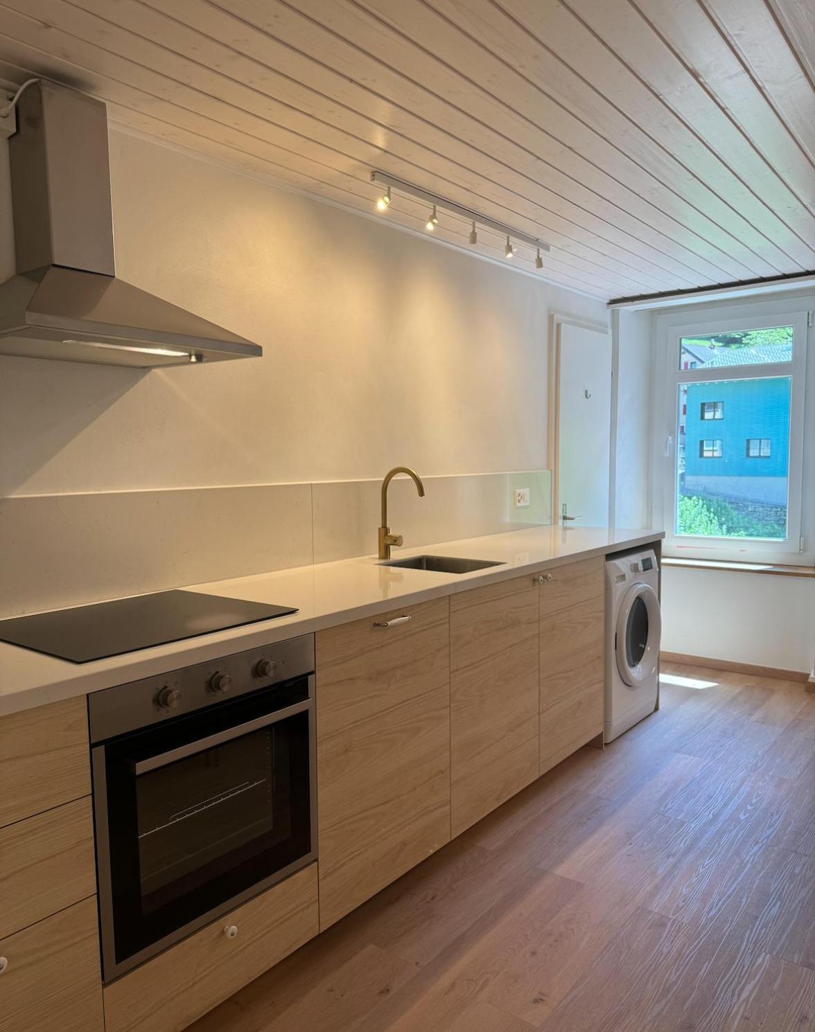 Alpine Haus Apartment Goschenen Bagian luar foto